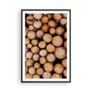 Plakát v černém rámu - Nový začátek - 61x91 cm