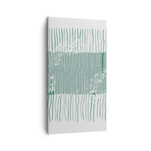 Obraz na plátně - Mořská abstrakce - 45x80 cm