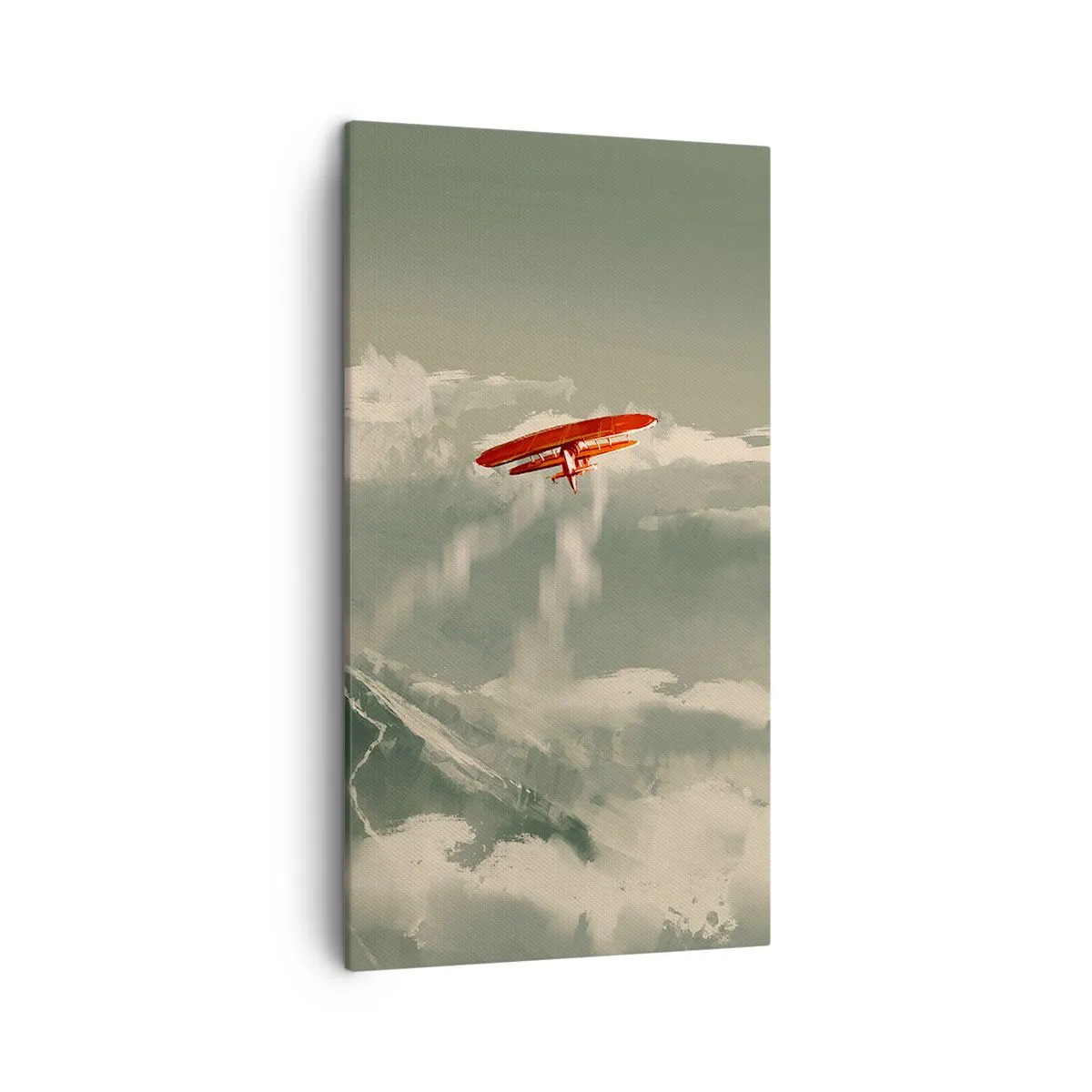 Obraz na plátně - Nebojácný průkopník - 45x80 cm