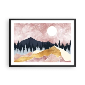 Plakát v černém rámu - Noční hlídka - 70x50 cm
