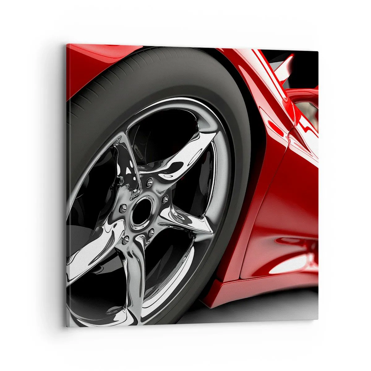 Obraz na plátně - Vytvořený pro rychlost - 70x70 cm
