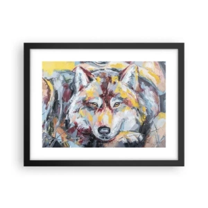 Plakát v černém rámu - Klid mezi blízkými - 40x30 cm