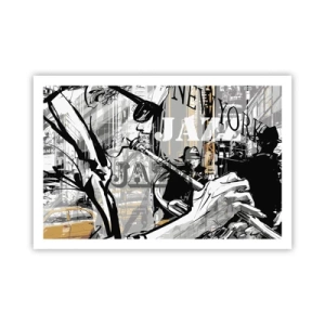 Plakát - V rytmu New Yorku - 91x61 cm