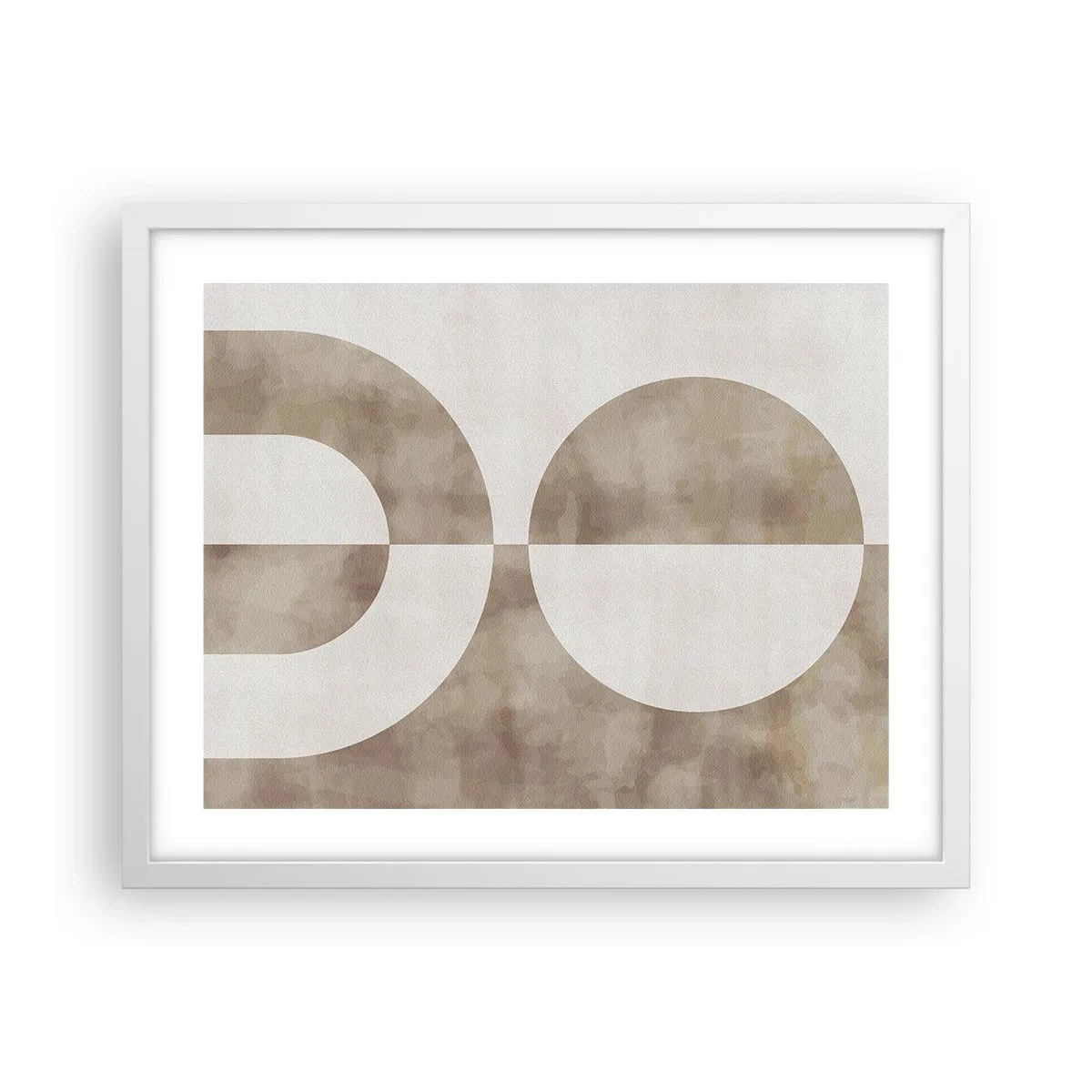 Plakát v bílém rámu - Podobnosti a rozdíly - 50x40 cm