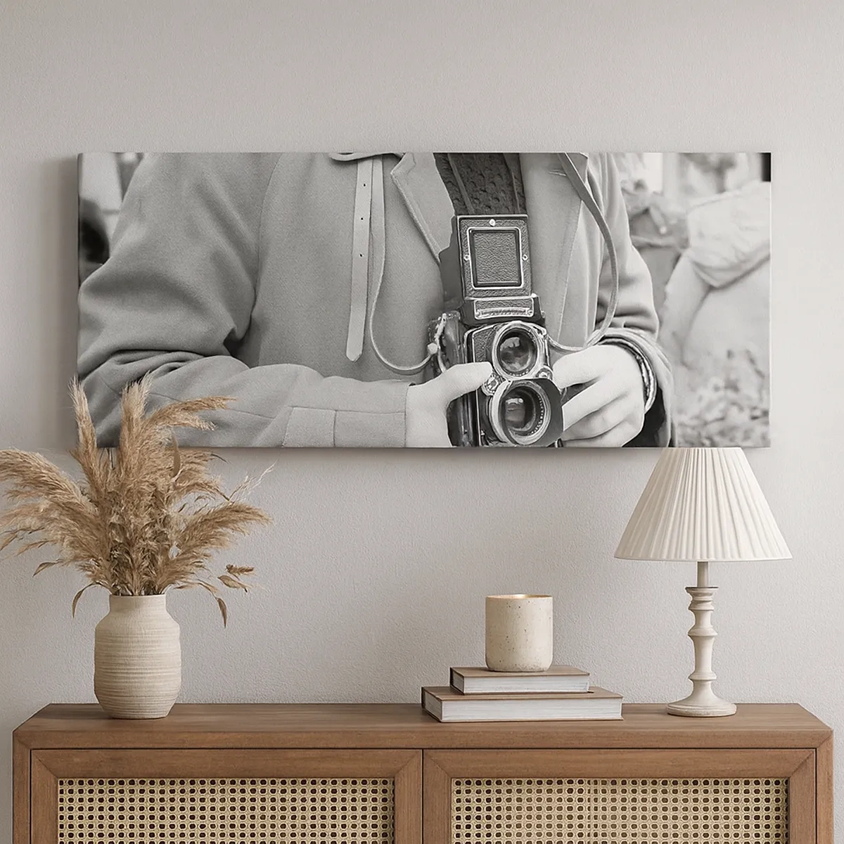 Obraz na plátně - V retro stylu - 30x30 cm