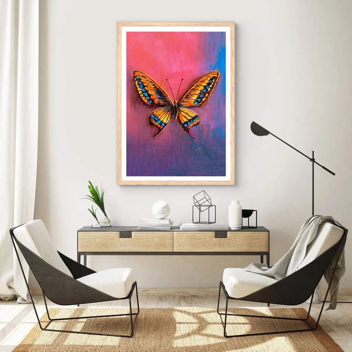 Plakát v rámu světlý dub - Klenot přírody - 70x100 cm