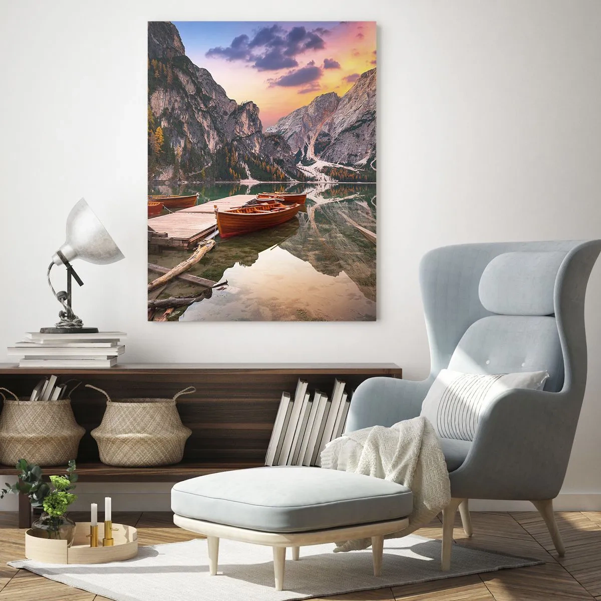 Obraz na skle - Slib dne - 50x70 cm