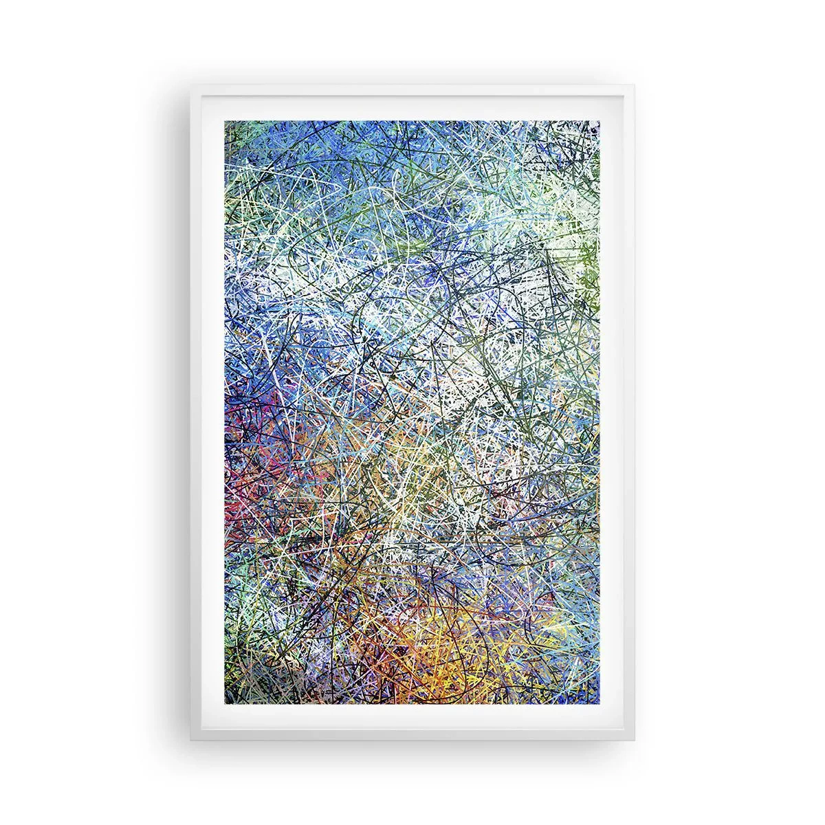 Plakát v bílém rámu - To není tak jednoduché - 61x91 cm