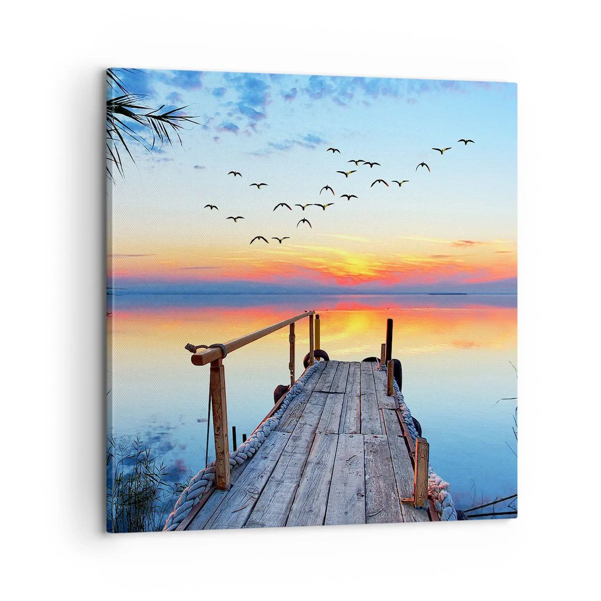 Obraz na plátně - Je čas vrátit se… - 60x60 cm