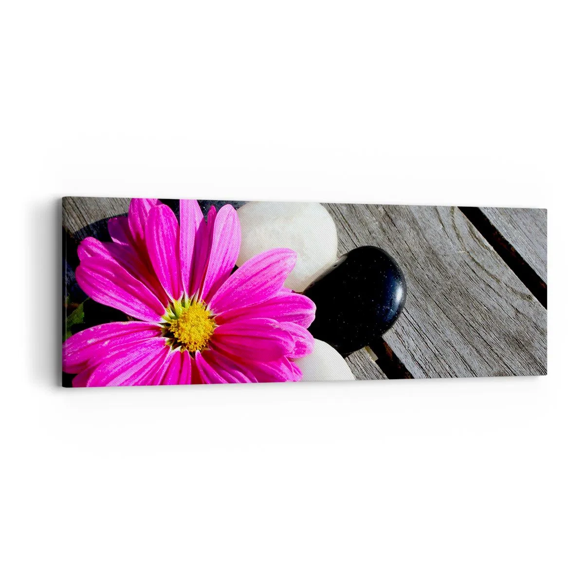 Obraz na plátně - Odpočinek na molu - 90x30 cm
