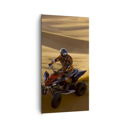 Obraz na plátně - Na vlnách písku - 65x120 cm