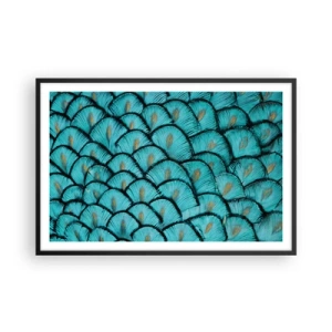 Plakát v černém rámu - Velká slavnost peří - 91x61 cm