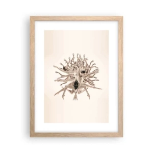 Plakát v rámu světlý dub - Rozkvět v tanci - 30x40 cm