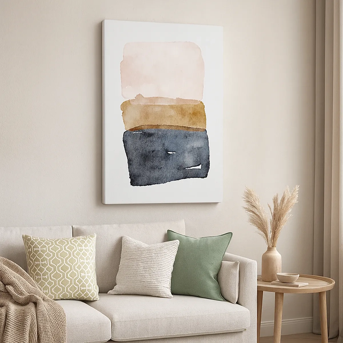 Obraz na plátně - Kompozice zemitých barev - 50x70 cm