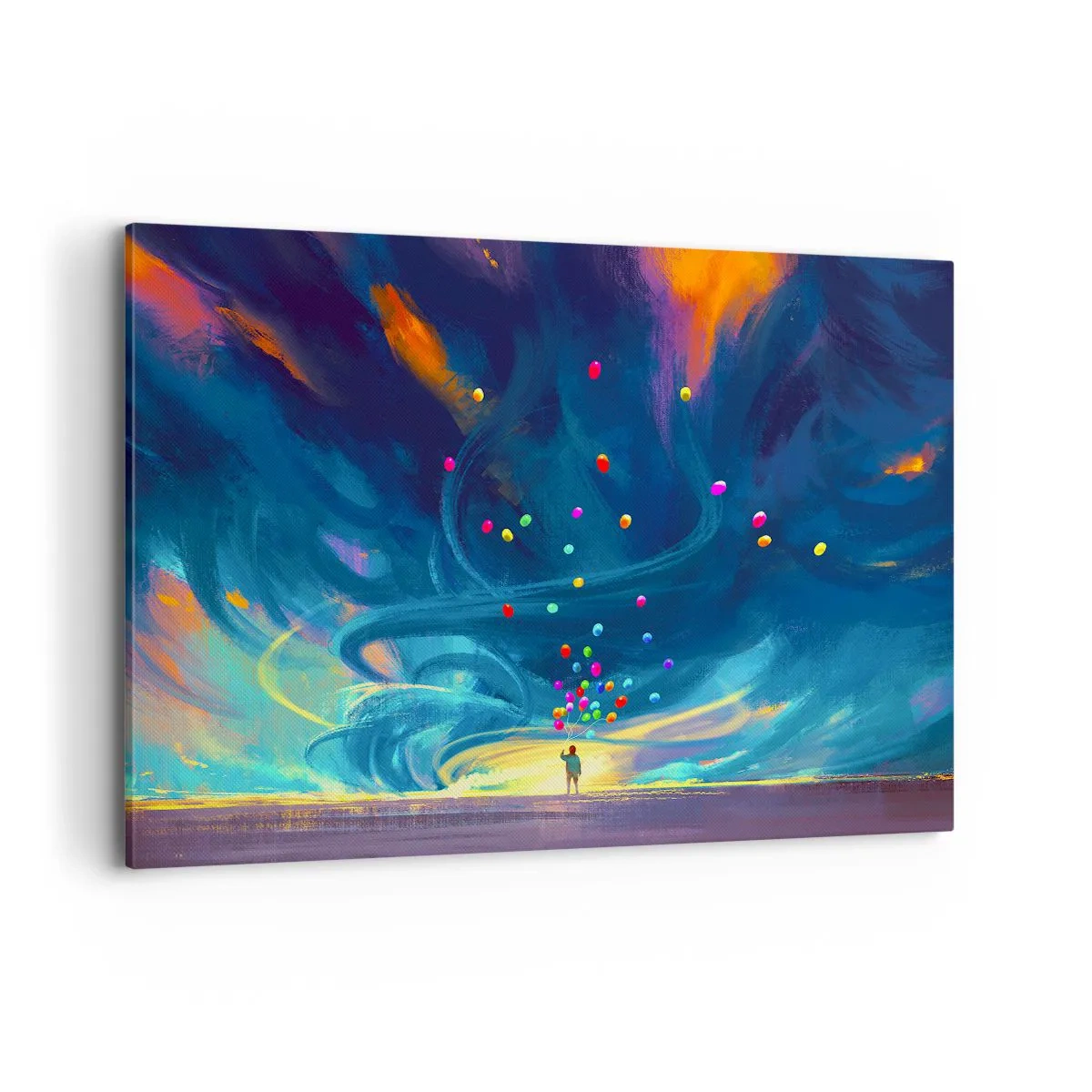 Obraz na plátně - Na modrý vítr - 100x70 cm