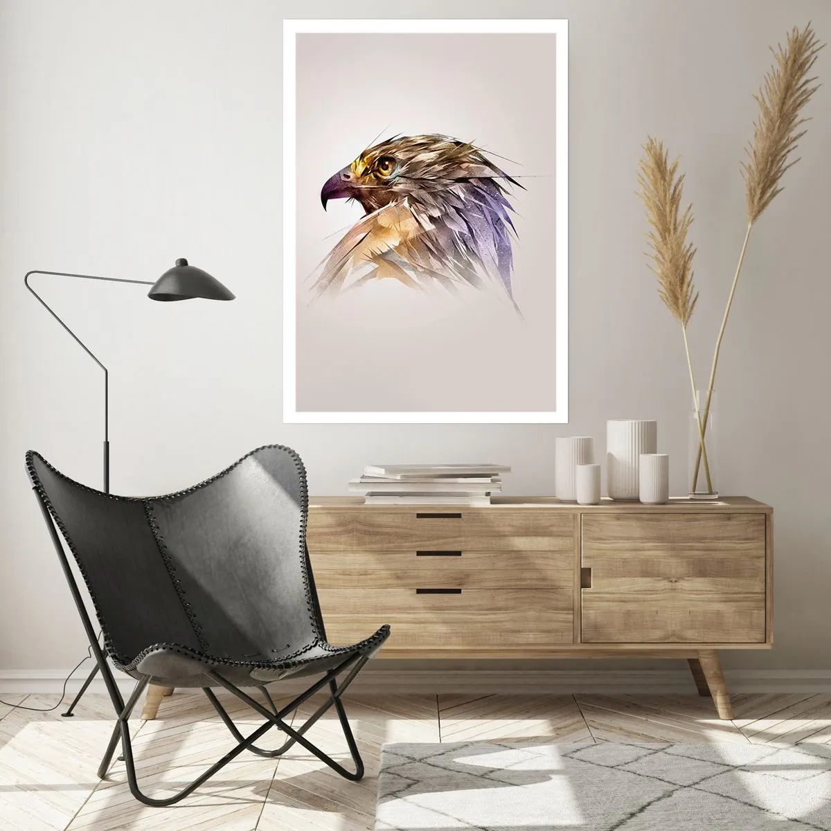 Plakát - Portrét bojovníka - 70x100 cm