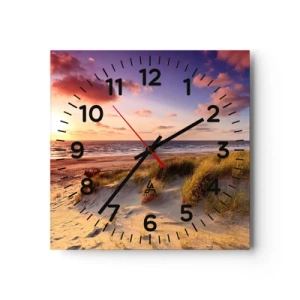 Nástěnné hodiny - Už v létě voní vzduch - 30x30 cm