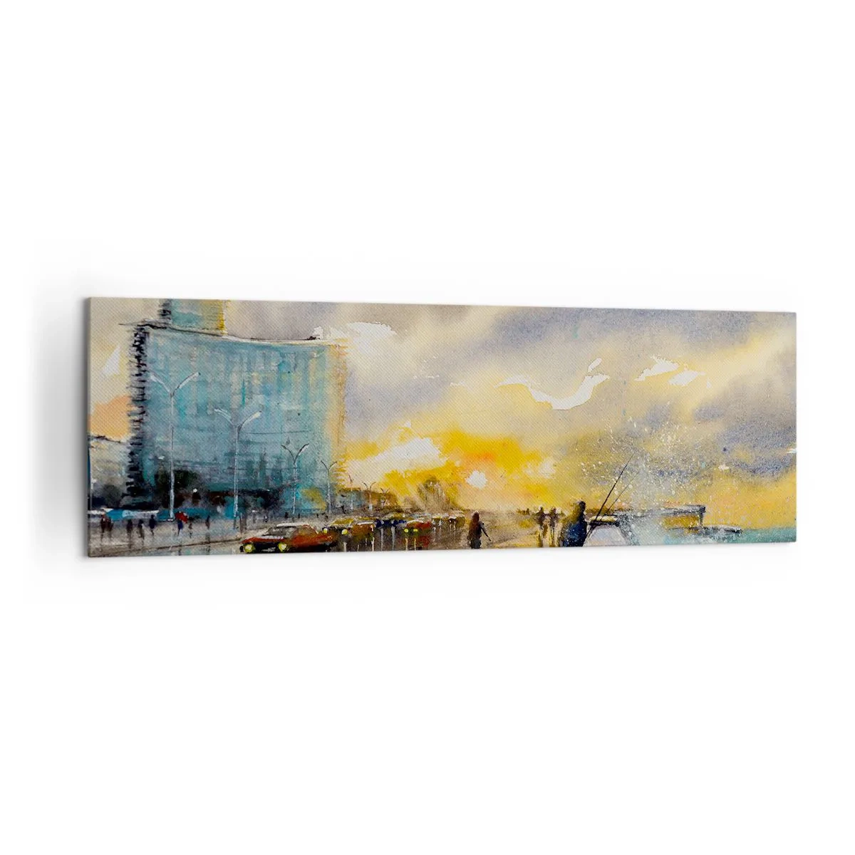 Obraz na plátně - Život na pobřeží - 160x50 cm