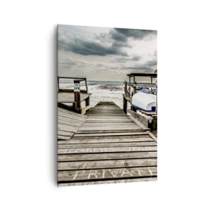 Obraz na plátně - Severní pláž - 70x100 cm