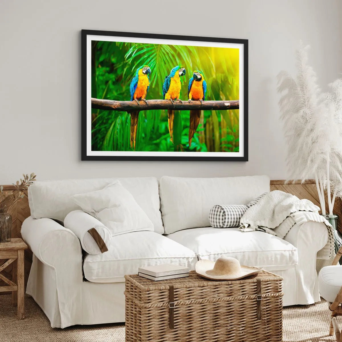 Plakát v černém rámu - Slyšela jsi, že ona…? - 50x40 cm