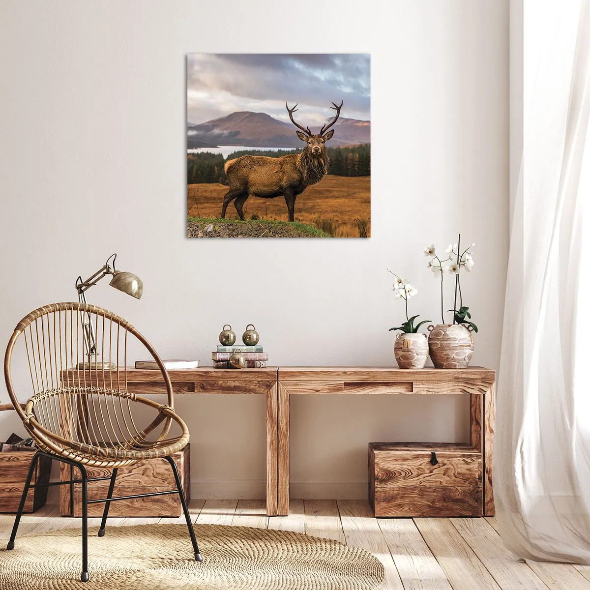 Obraz na plátně - Majestát přírody - 70x70 cm