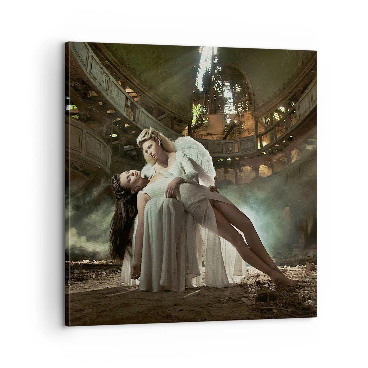 Obraz na plátně - Duch starého divadla - 60x60 cm