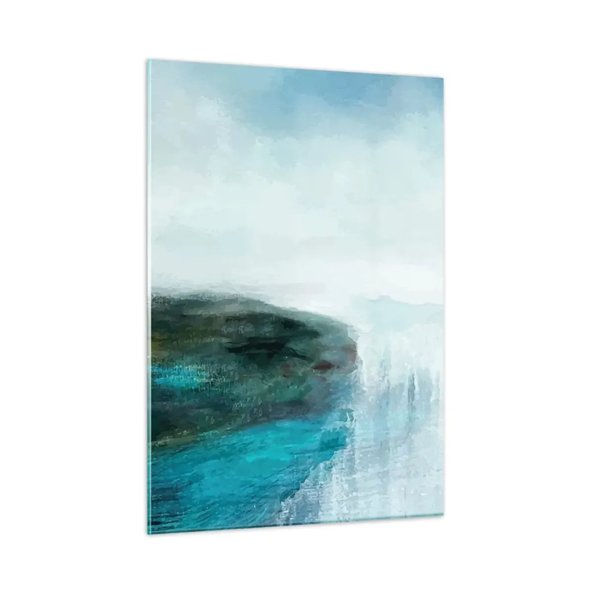 Obraz na skle - Námořní abstrakce - 50x70 cm