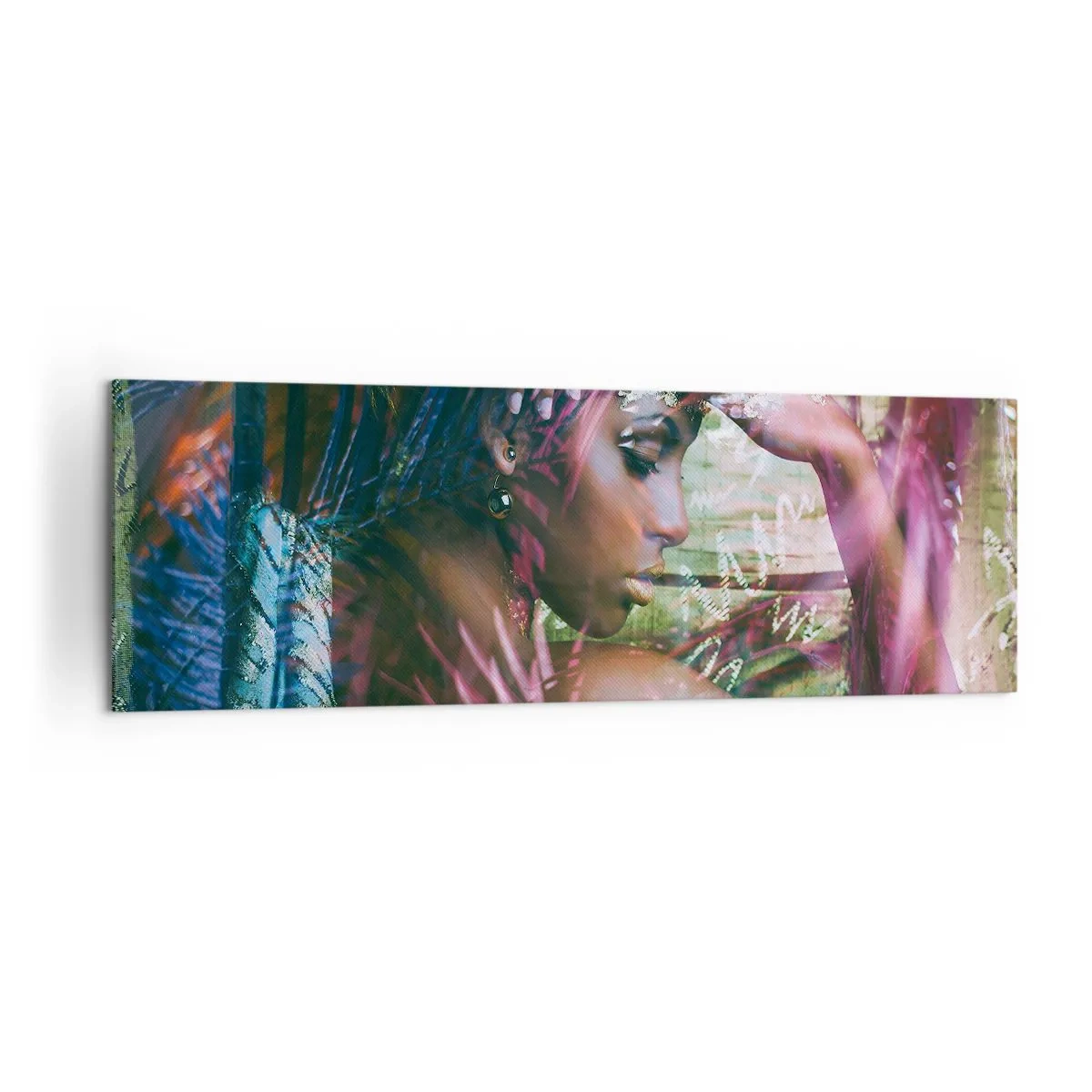 Obraz na plátně - Matka příroda v džungli - 160x50 cm