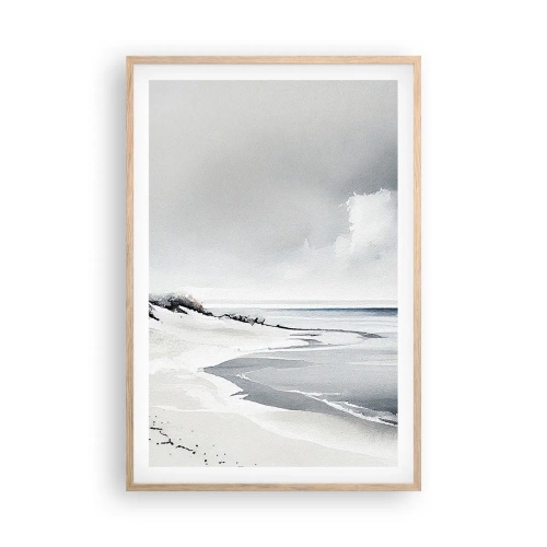 Plakát v rámu světlý dub - Vždycky spolu - 61x91 cm