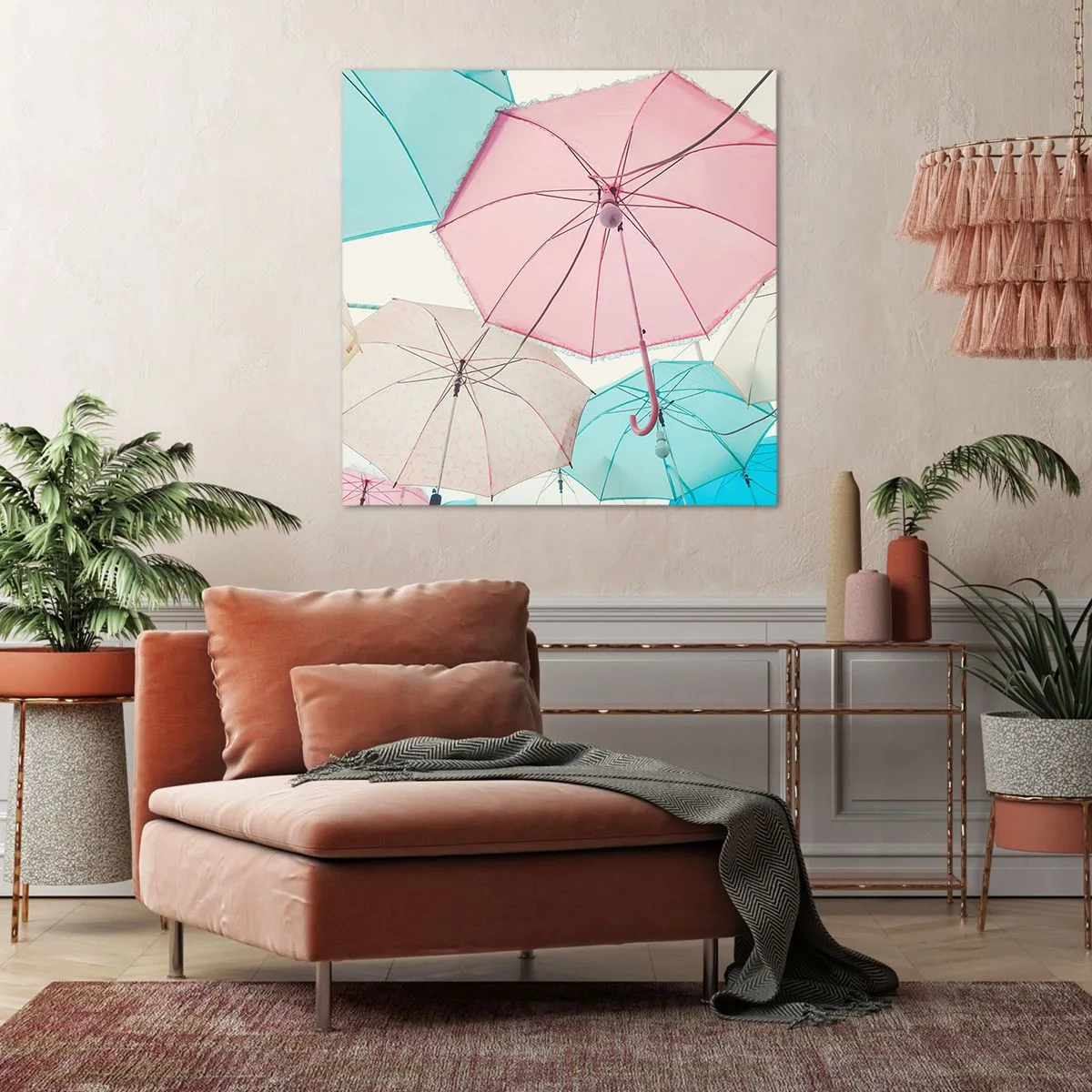 Obraz na plátně - Občas slunce, občas déšť - 70x70 cm