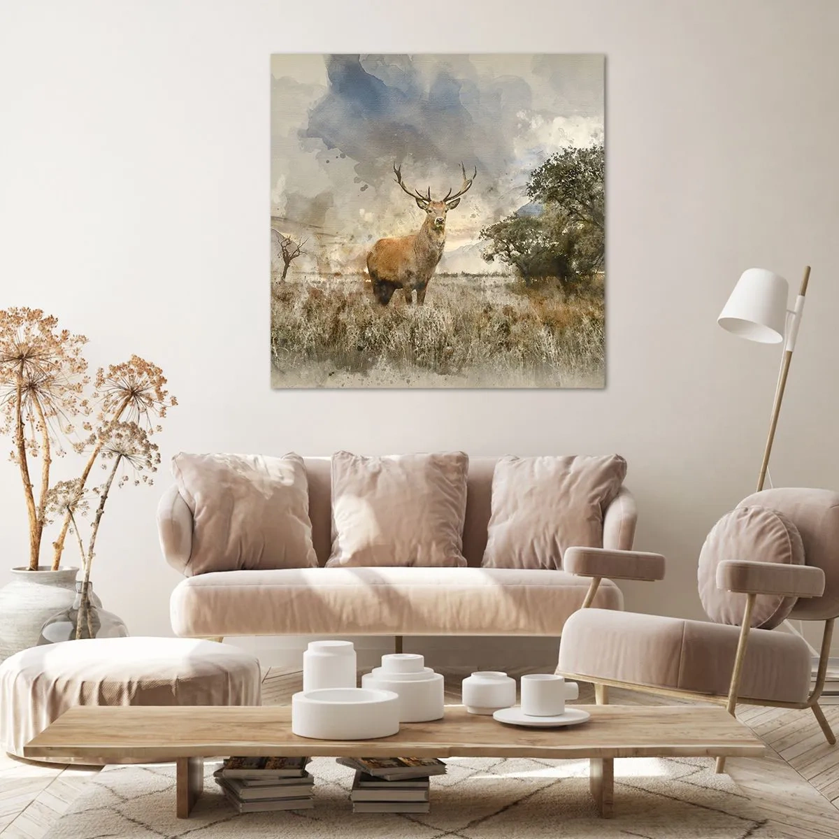 Obraz na plátně - Důstojnost - síla - majestátnost - 40x40 cm