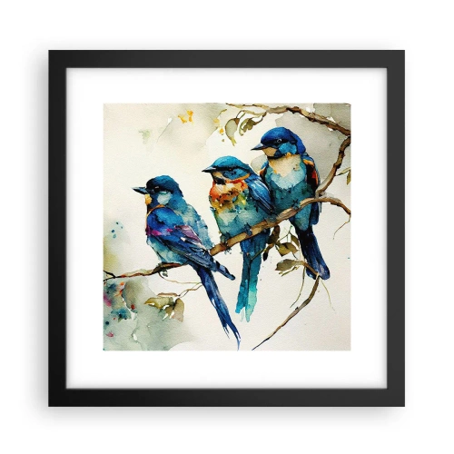 Plakát v černém rámu - Urazil se? - 30x30 cm