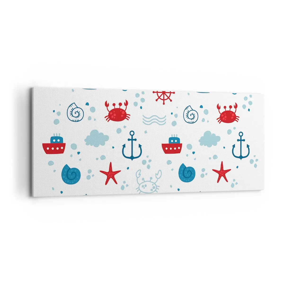 Obraz na plátně - Mořská pohádka - 120x50 cm