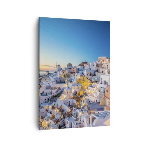 Obraz na plátně - Esence Řecka - 50x70 cm