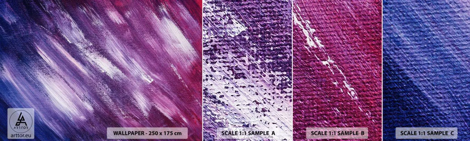 Fototapeta Vzorek Standard Eco - Když fouká sluneční vítr - Abstrakce, Kus, Moderní vzor - 100x30 cm