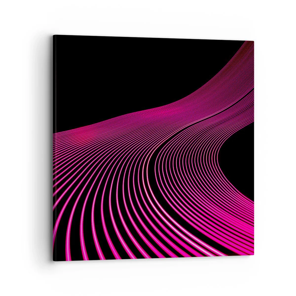 Obraz na plátně - Alej světla - 70x70 cm