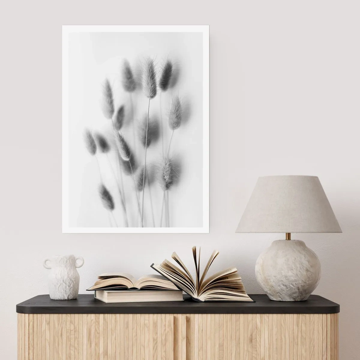 Plakát - Její načechranost tráva - 61x91 cm