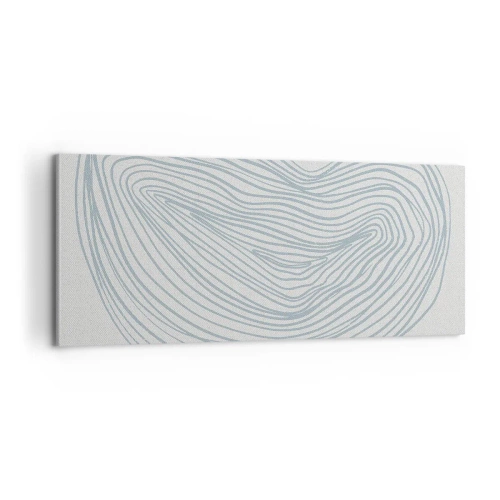 Obraz na plátně - Úsměv kapky - 100x40 cm