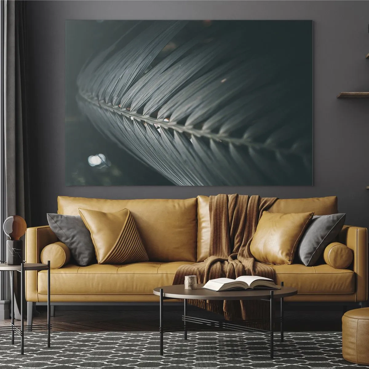 Obraz na skle - Přesnost přírody - 120x80 cm