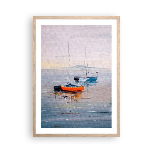 Plakát v rámu světlý dub - Zasloužený odpočinek - 50x70 cm