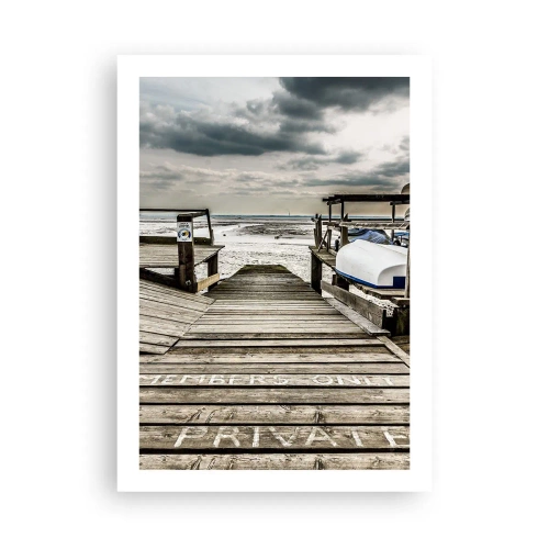 Plakát - Severní pláž - 50x70 cm