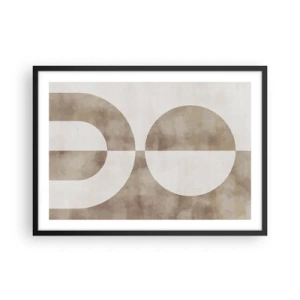 Plakát v černém rámu - Podobnosti a rozdíly - 70x50 cm