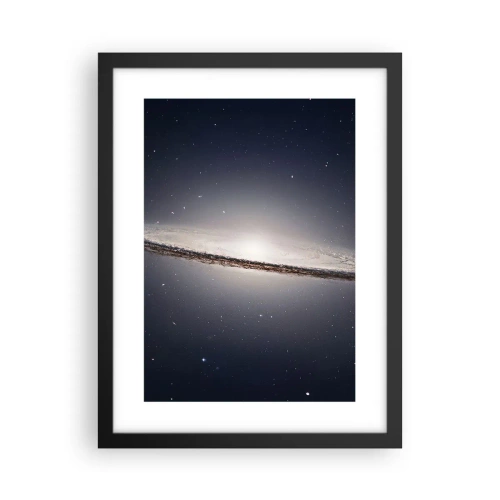 Plakát v černém rámu - Kdysi dávno, v jedné vzdálené galaxii… - 30x40 cm