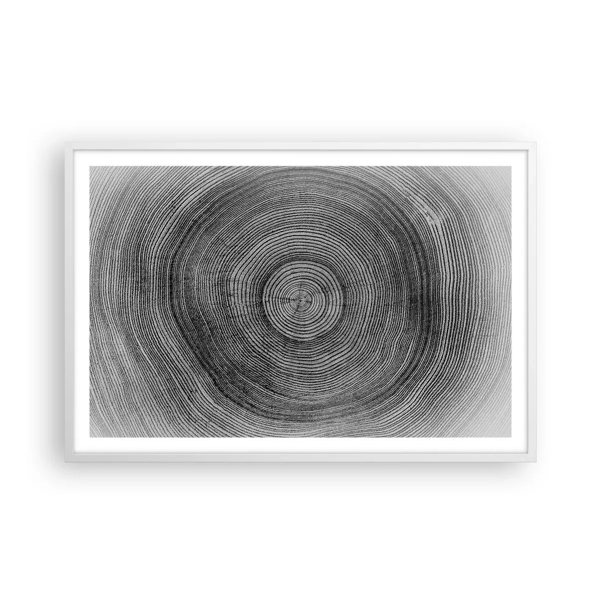 Plakát v bílém rámu - Znamení doby - 91x61 cm