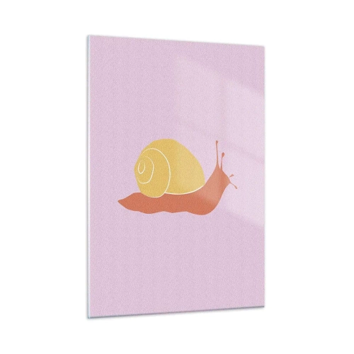 Obraz na skle - Není kam spěchat - 50x70 cm