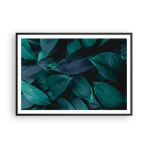 Plakát v černém rámu - Zeleň sama o sobě - 100x70 cm