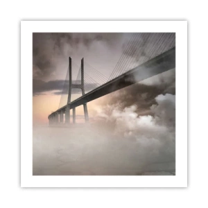 Plakát - U řeky, která není - 50x50 cm