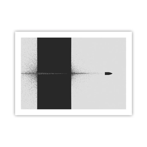 Plakát - Přímo k cílu - 70x50 cm