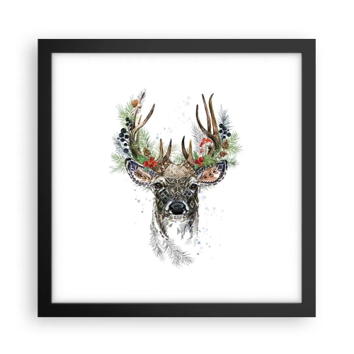 Plakát v černém rámu - Ve slavnostním rouchu - 30x30 cm