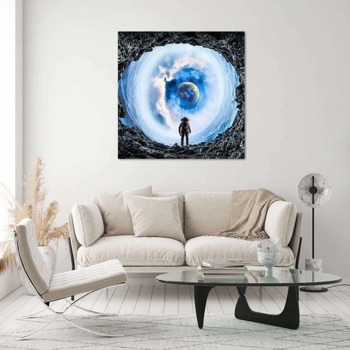 Obraz na skle - Už blízko domova - 70x70 cm